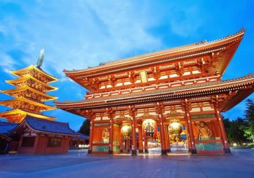 Đền Asakusa Kanon Tokyo, du lịch Nhật Bản