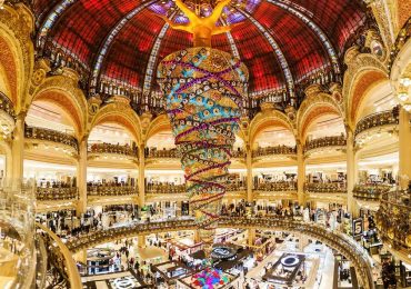 Trung tâm thương mại Galleries La Fayette, Paris, Pháp, du lịch Tây Âu