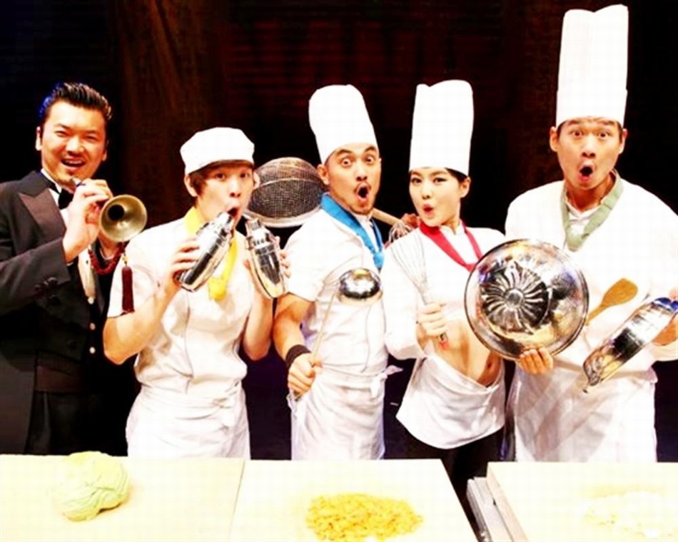 Các diễn viên chính trong NANTA show, du lịch Thái Lan