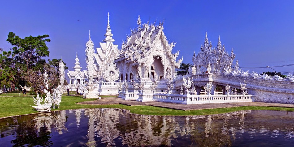 Wat Rong Khun, du lịch Chiang Rai Thái Lan