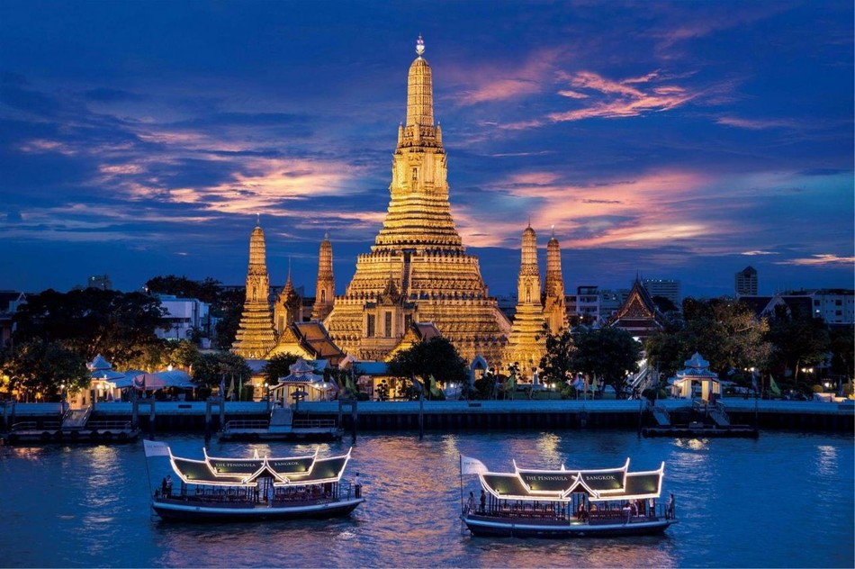 Du thuyền sông Chao Praya, du lịch Thái lan
