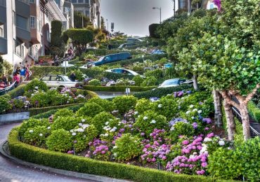 Lombard street, San Francisco, du lịch Mỹ