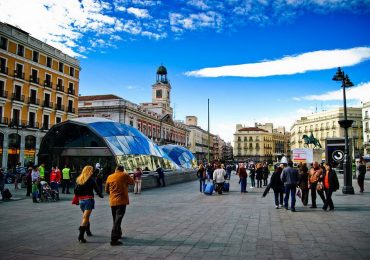 Quảng trường Puerta Del Sol, Madrid, du lịch Tây Ban Nha Bồ Đào Nha