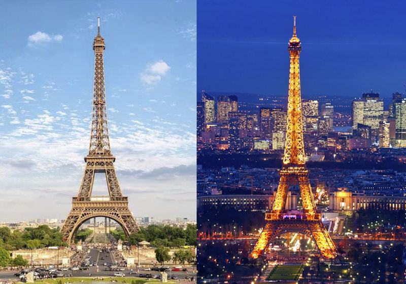 Tháp Eiffel Paris, du lịch Pháp, châu Âu
