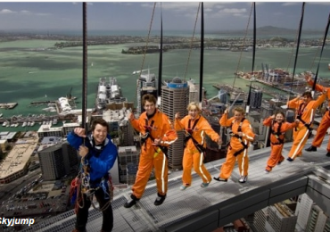 Skywalk, tại Sky Tower, Auckland, du lịch New Zealand