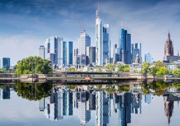 Skyline - Trung tâm tài chính, du lịch Frankfurt, đức