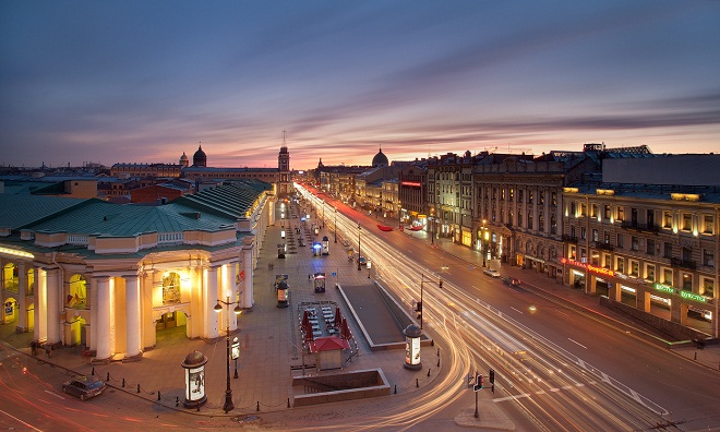 Đại lộ Nevsky Prospekt, Saint Peterburg, du lịch Nga